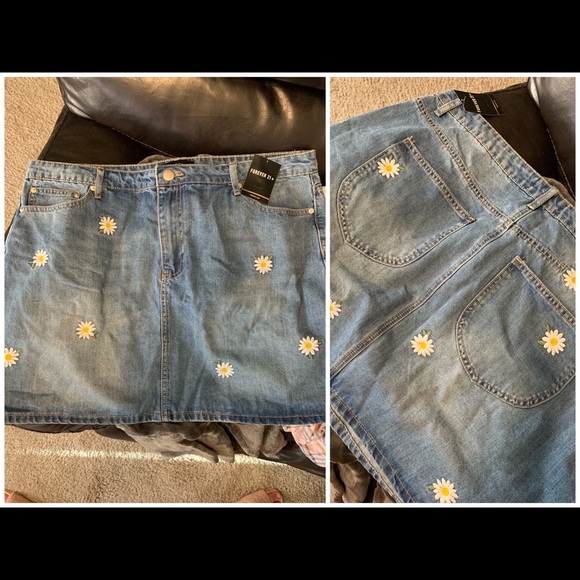 Forever 21 Dresses & Skirts - jean skirt Forever 21 Dresses & Skirts - jean skirt